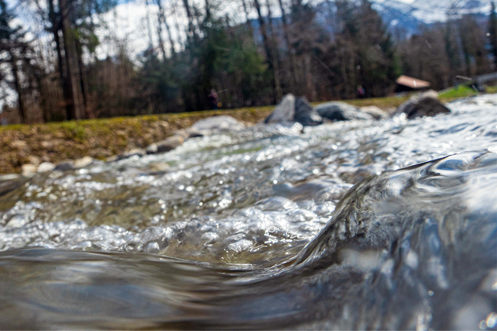 Wasser in Bewegung